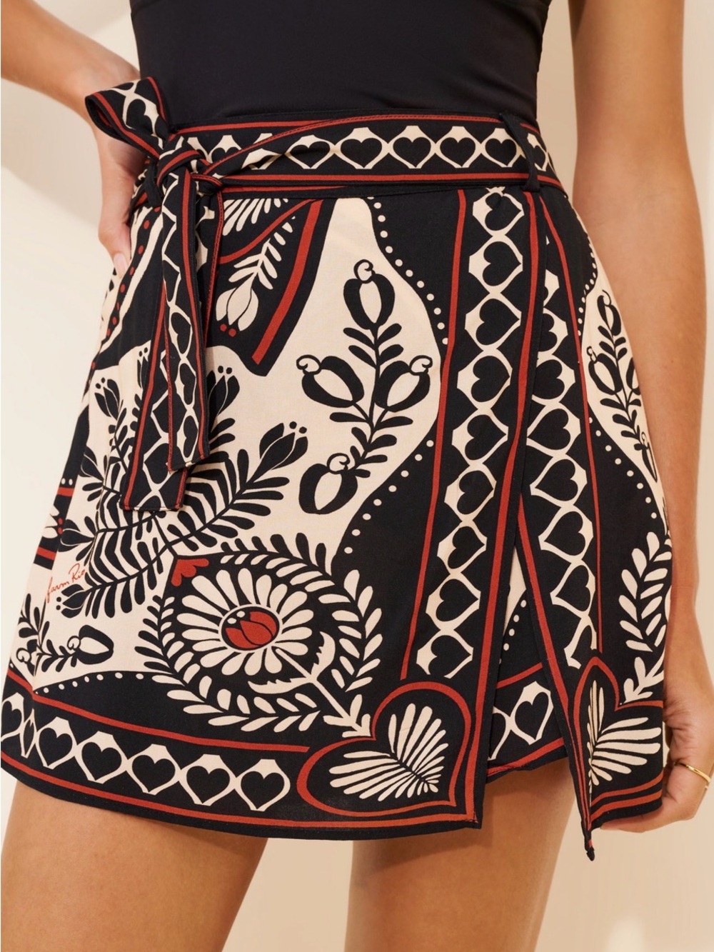 FARM Rio printed skort